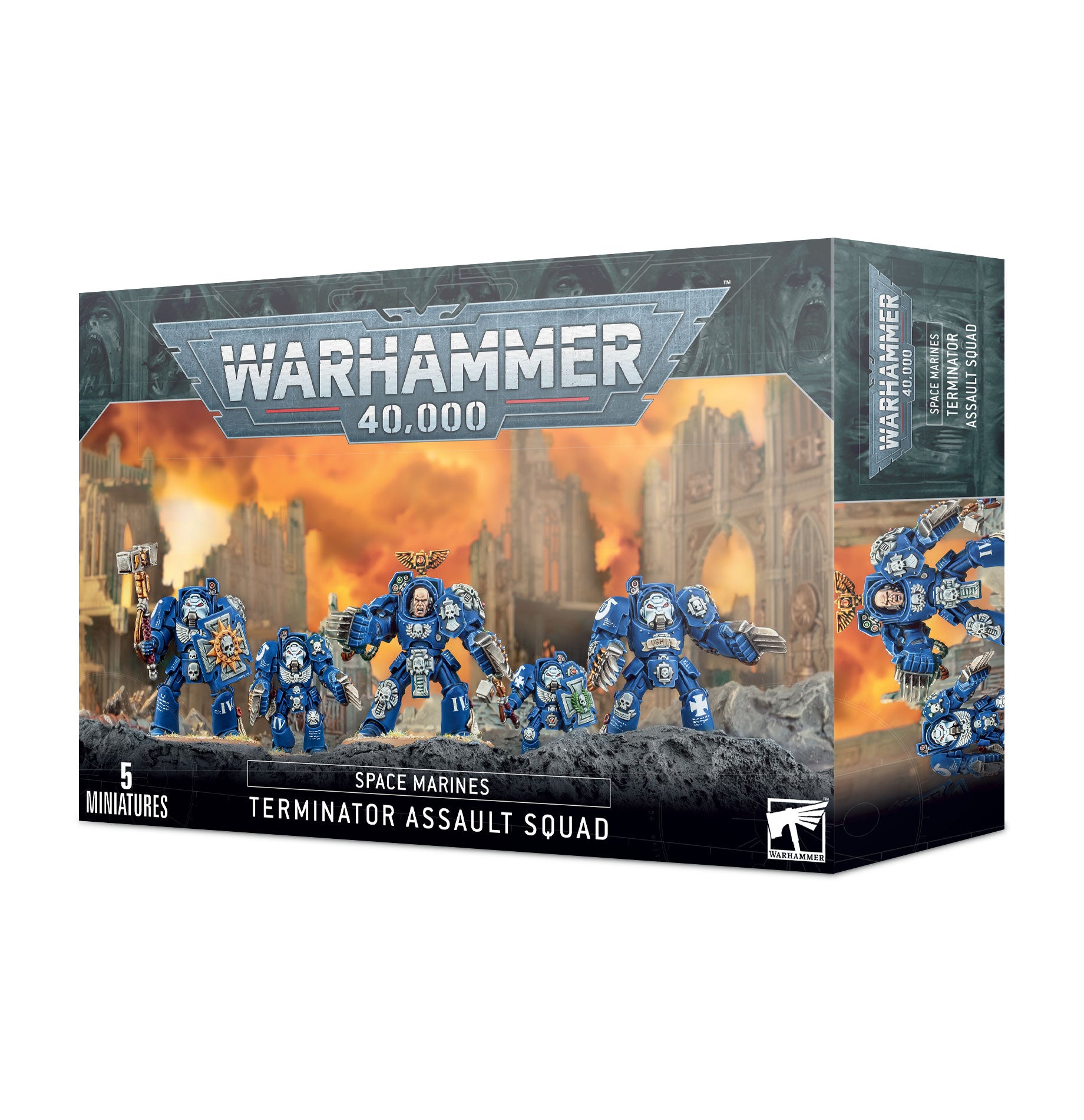 40K: Adeptus Astartes: Space Marine - Terminator Assault Squad (OOP)