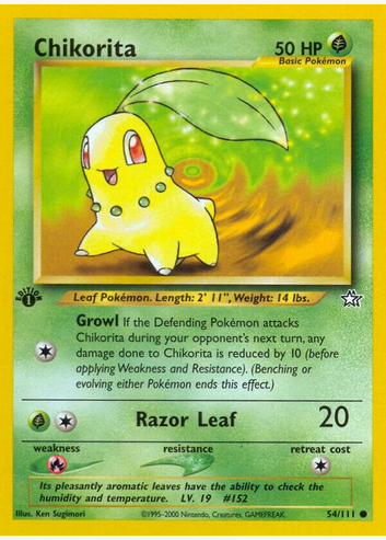 Chikorita (54/111) Unlimited