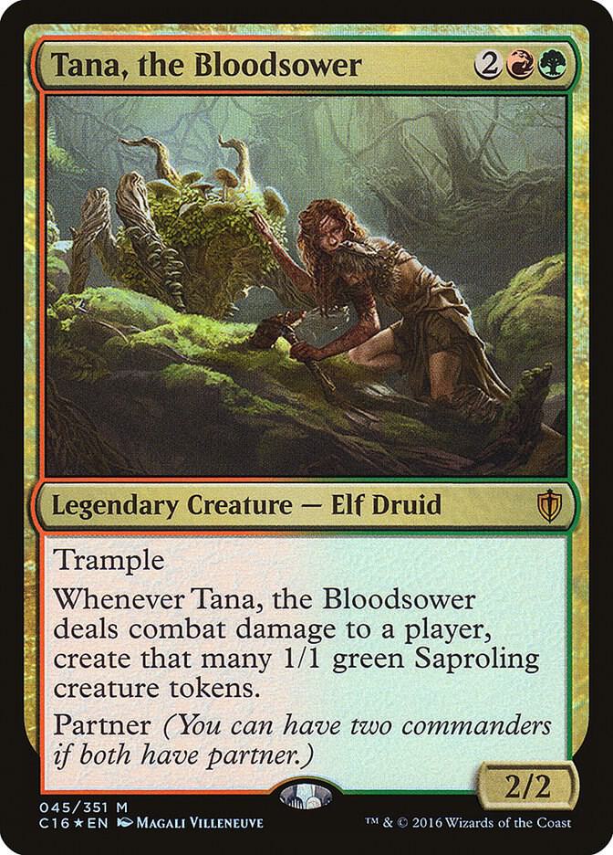 Tana, the Bloodsower (C16-M-FOIL) Light Play