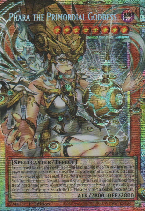 Phara the Primordial Goddess (Extended Art) (CORI-EN022)