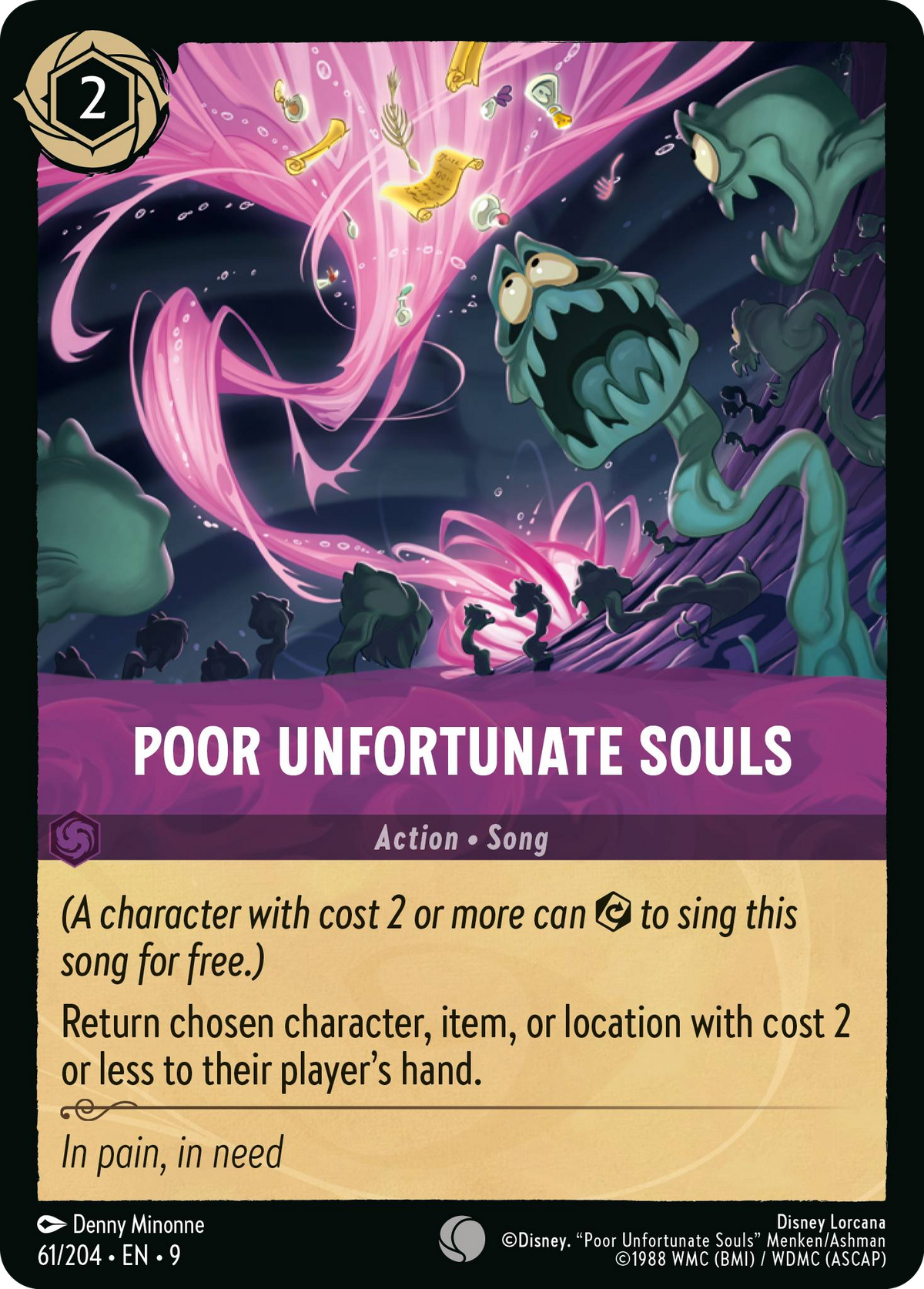 Poor Unfortunate Souls (061/204 - Fabled) Common