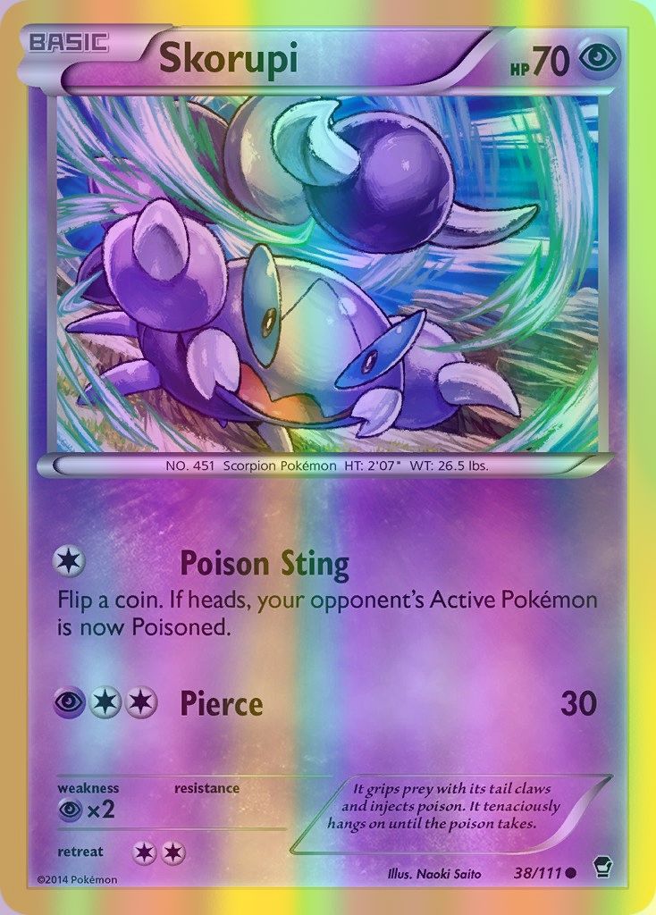 Skorupi - 038/111 (FFI) Common - Near Mint Reverse Holofoil