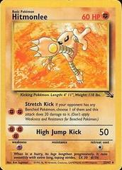 Hitmonlee - 22/62 (FO) Rare - Light Play Unlimited