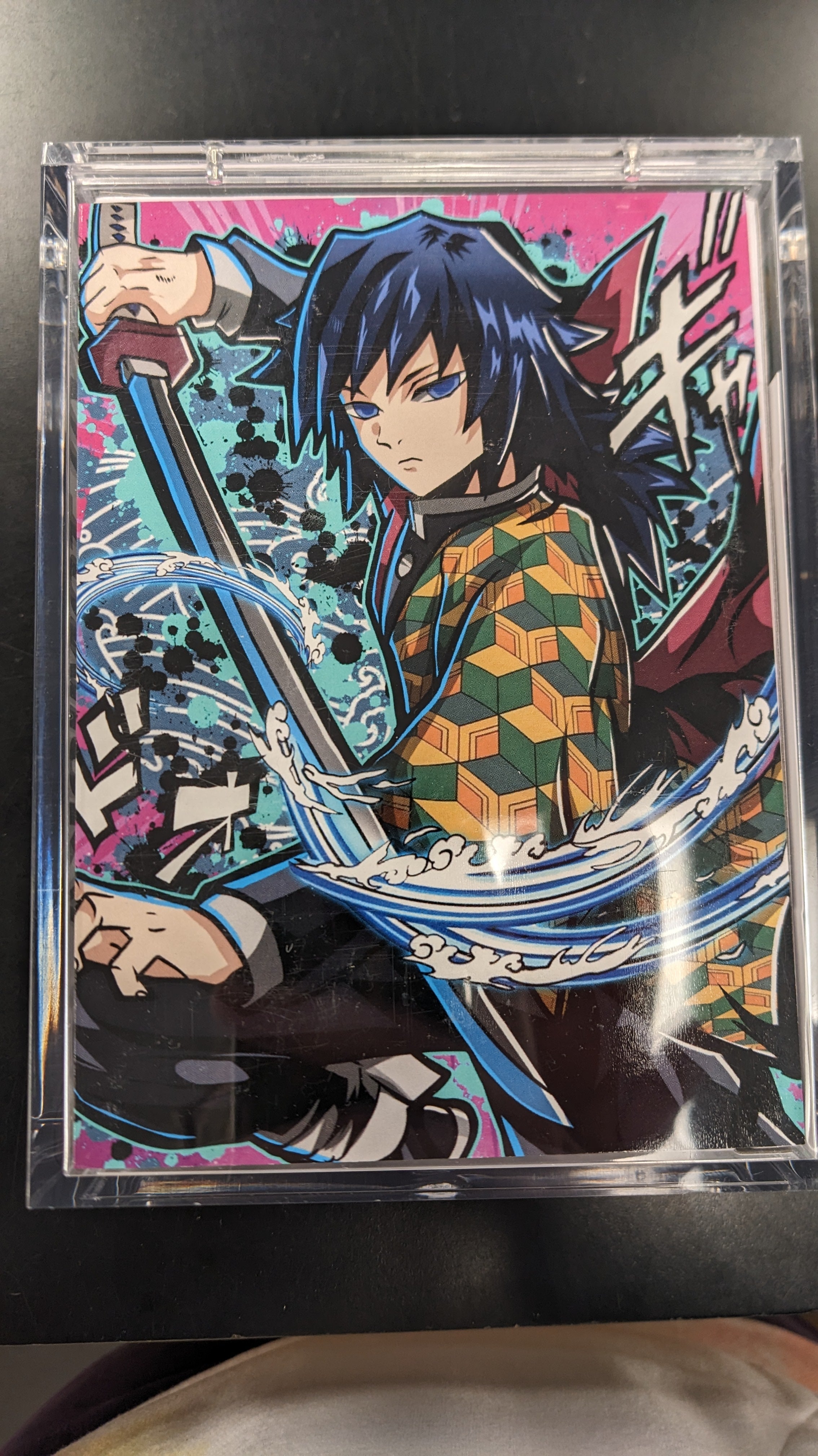 POP Figure: Demon Slayer #0876 - Giyu Tomioka (AAA) (Signed w/ JSA Certification)