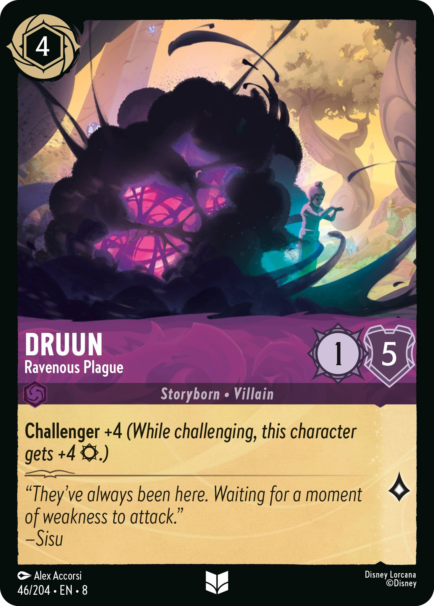 Druun - Ravenous Plague (Reign of Jafar - 046/204 ) Uncommon