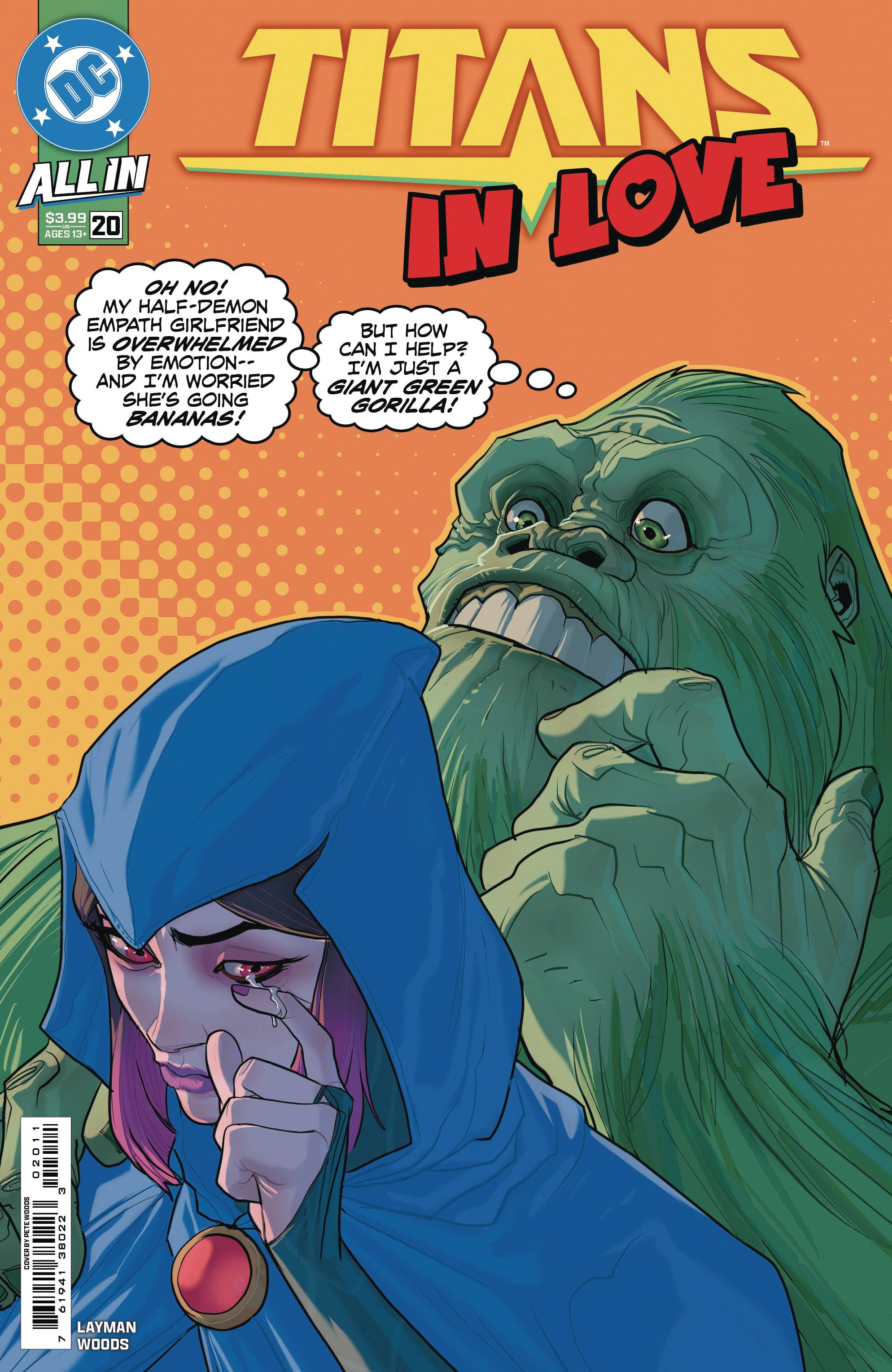 TITANS #20 CVR A PETE WOODS