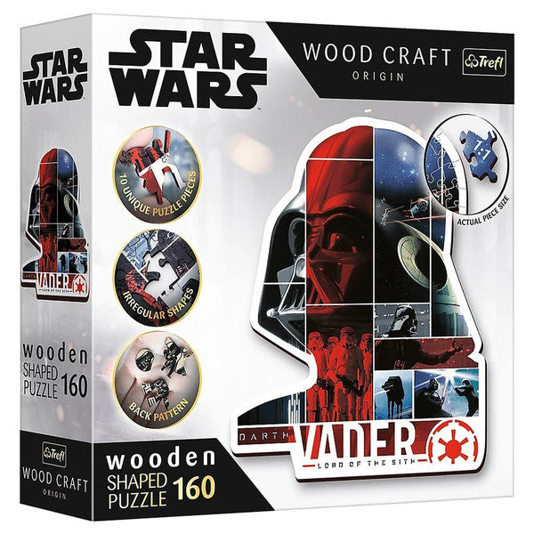 Trefl: Woodcraft 160 Puzzle - Star Wars Darth Vader