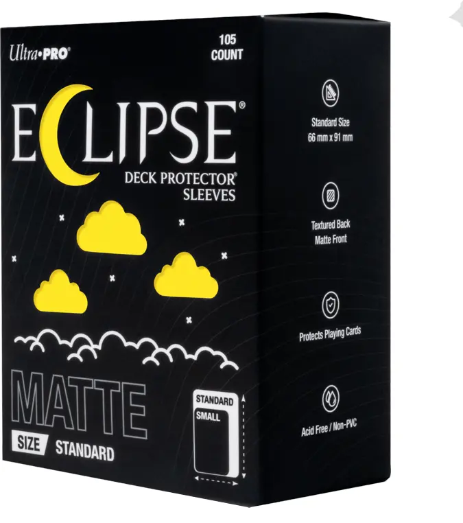 Ultra-PRO: PRO-Matte Eclipse - Lemon Yellow (100)