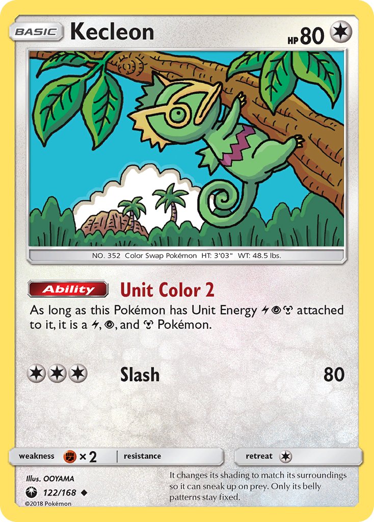 Kecleon - 122/168 (CES) Uncommon - Near Mint