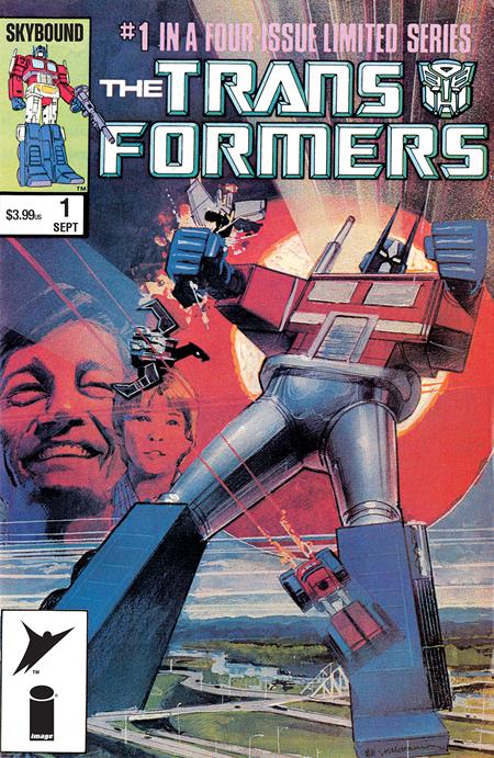 TRANSFORMERS #1 40TH ANNIVERSARY EDITION (ONE SHOT) CVR A BILL SIENKIEWICZ