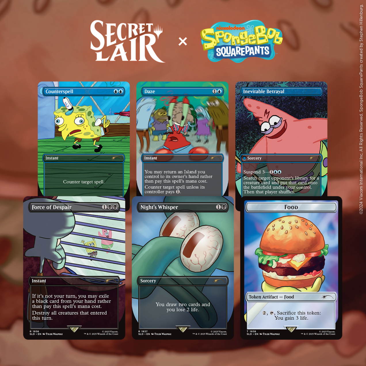 MTG: Secret Lair - Secret Lair x SpongeBob SquarePants: Internet Sensation