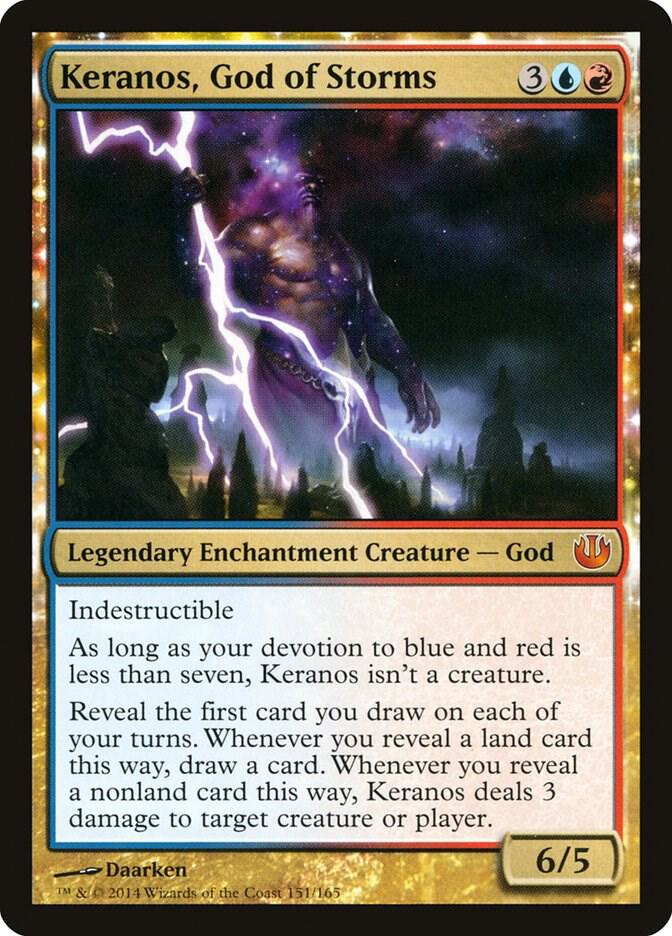 Keranos, God of Storms (JOU-M) Damaged