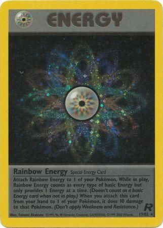 Rainbow Energy 17/82 (TR) Rare - Near Mint Unlimited