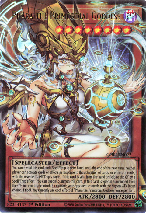 Phara the Primordial Goddess (Extended Art) (CORI-EN022)