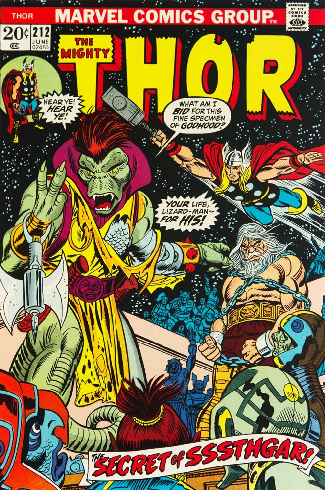 Thor (1966 Series) #212 (6.0) 1st App Sssthgar