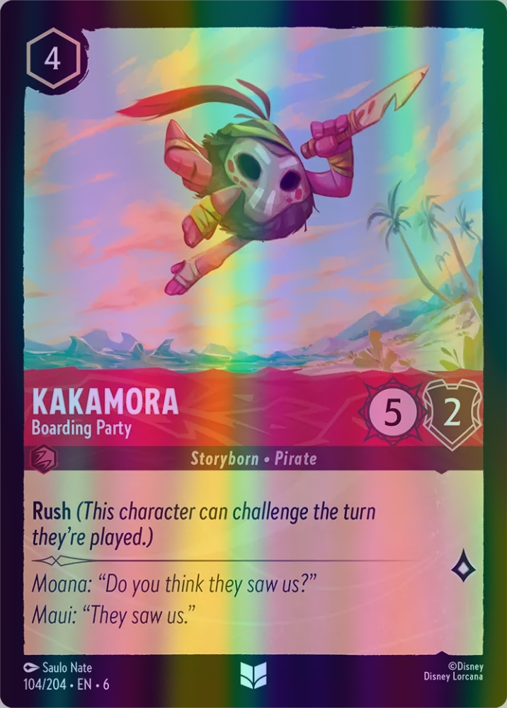 Kakamora - Boarding Party (Azurite Sea 104/204) Uncommon - Near Mint Cold Foil