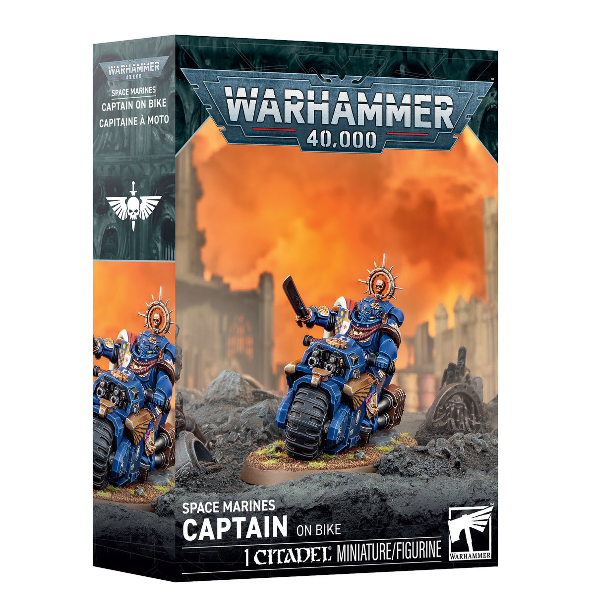 40K: Adeptus Astartes: Space Marines - Captain on Bike