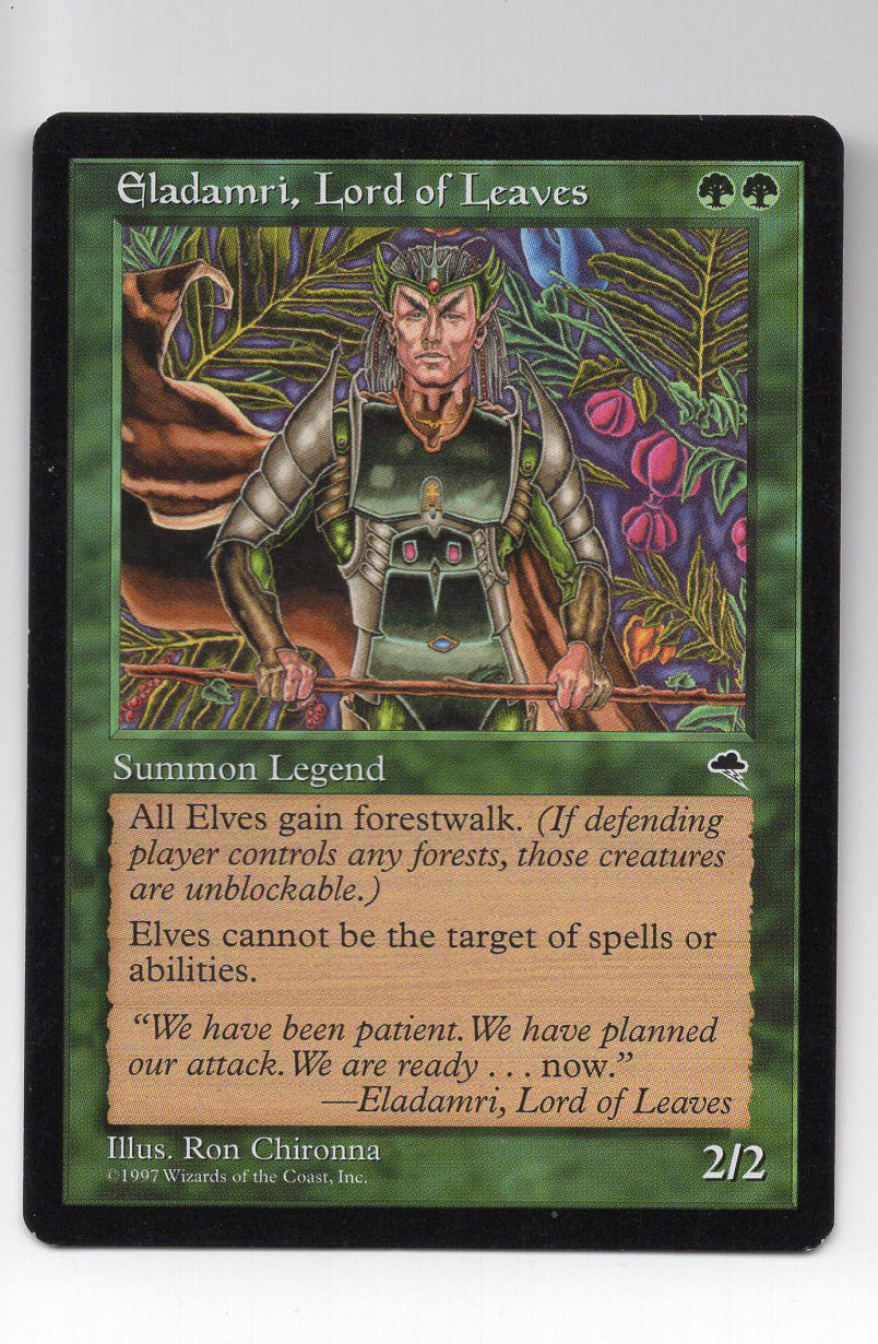 Eladamri, Lord of Leaves (TMP-R) Light Play
