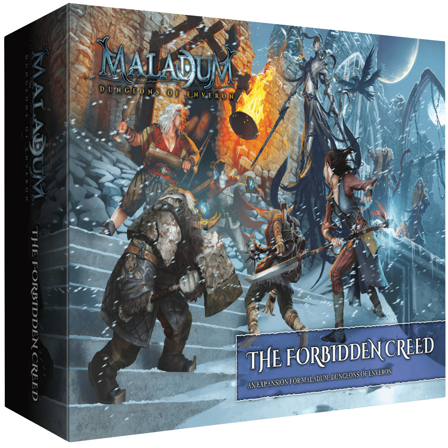 Maladum: Dungeons of Enveron - The Forbidden Creed Expansion