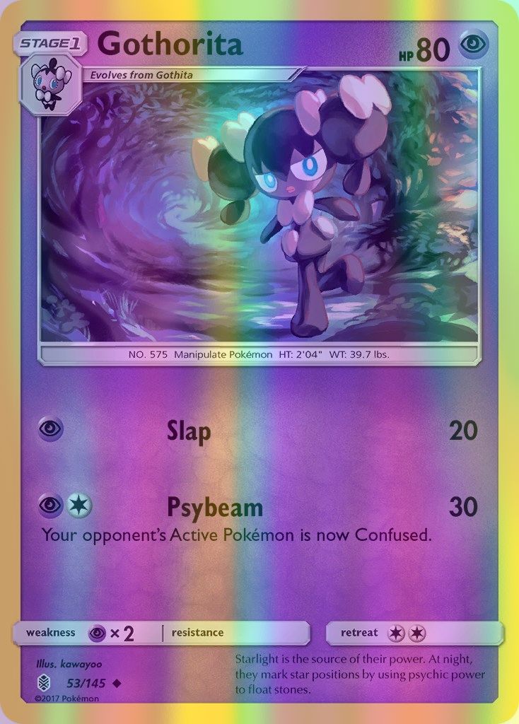 Gothorita - 053/145 (SM:GRI) Uncommon - Near Mint Reverse Holofoil