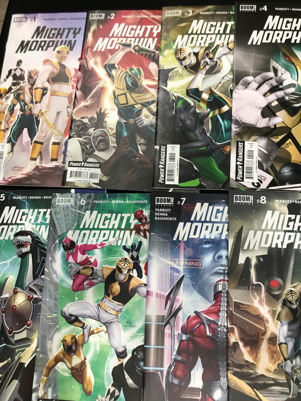 Mighty Morphin #1-8 Comic Bundle
