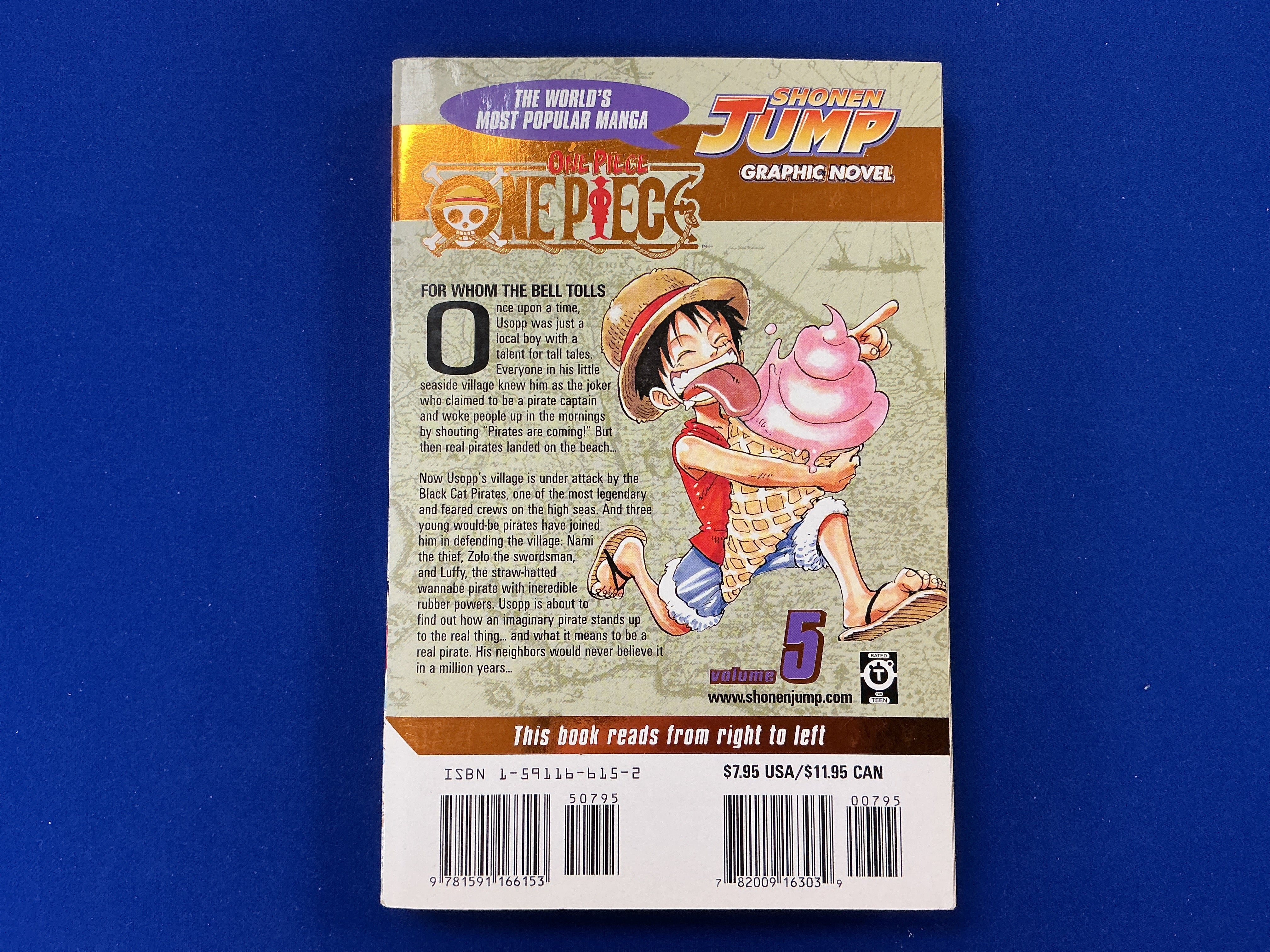 One Piece Gold Foil Cover Volume 5 (First Printing)(USED)