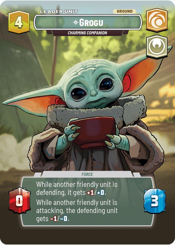 Grogu - Charming Companion (Showcase) (ASH-R) - Near Mint