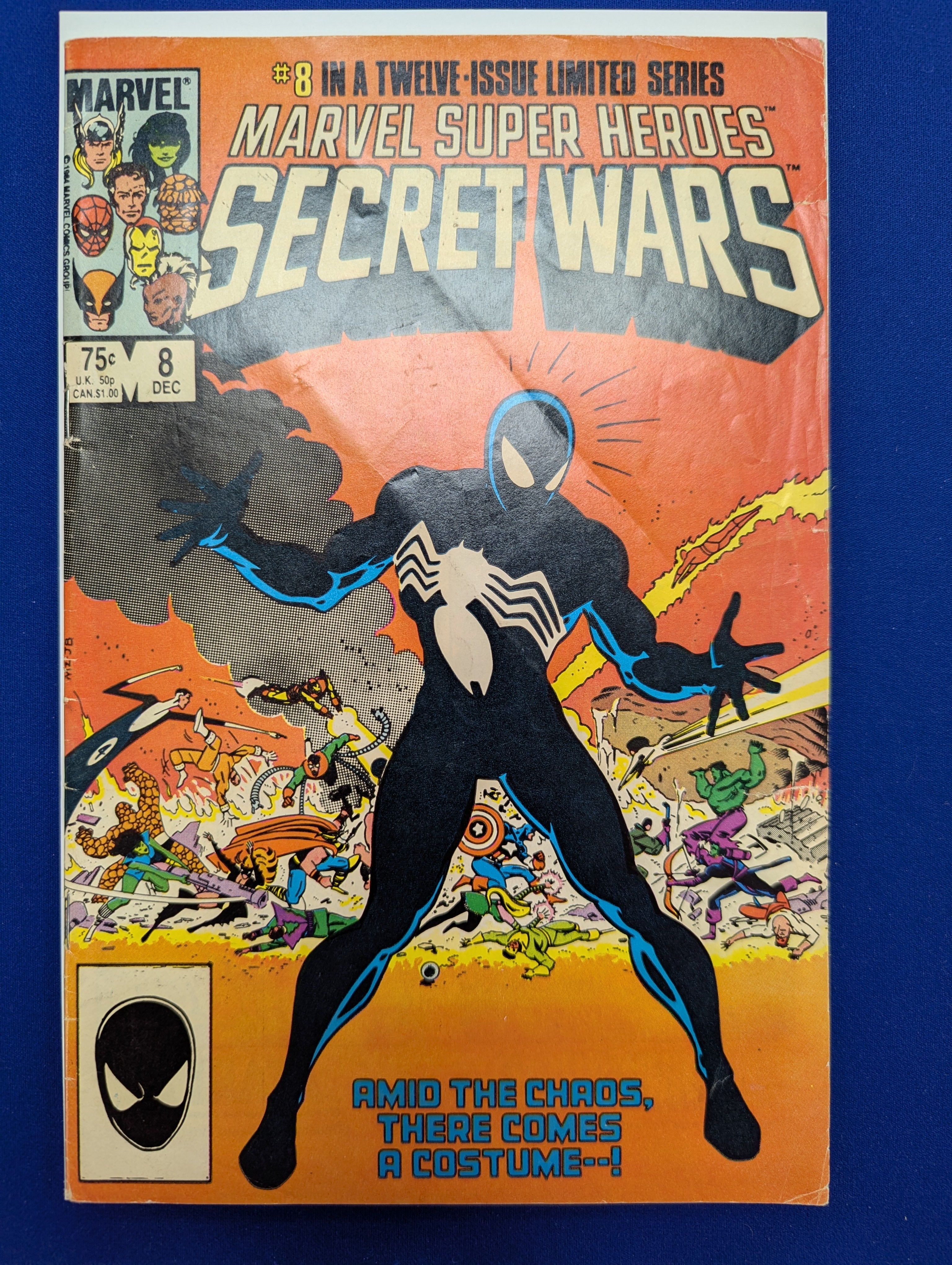 Marvel Super-Heroes: Secret Wars (1984 Series) #8 (4.0) Origin of the Black Symbiote Costume