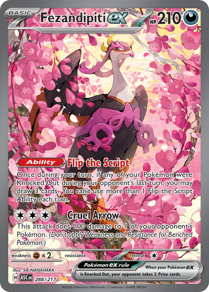 Fezandipiti ex - 288/217 (ASC) Special Illustration Rare