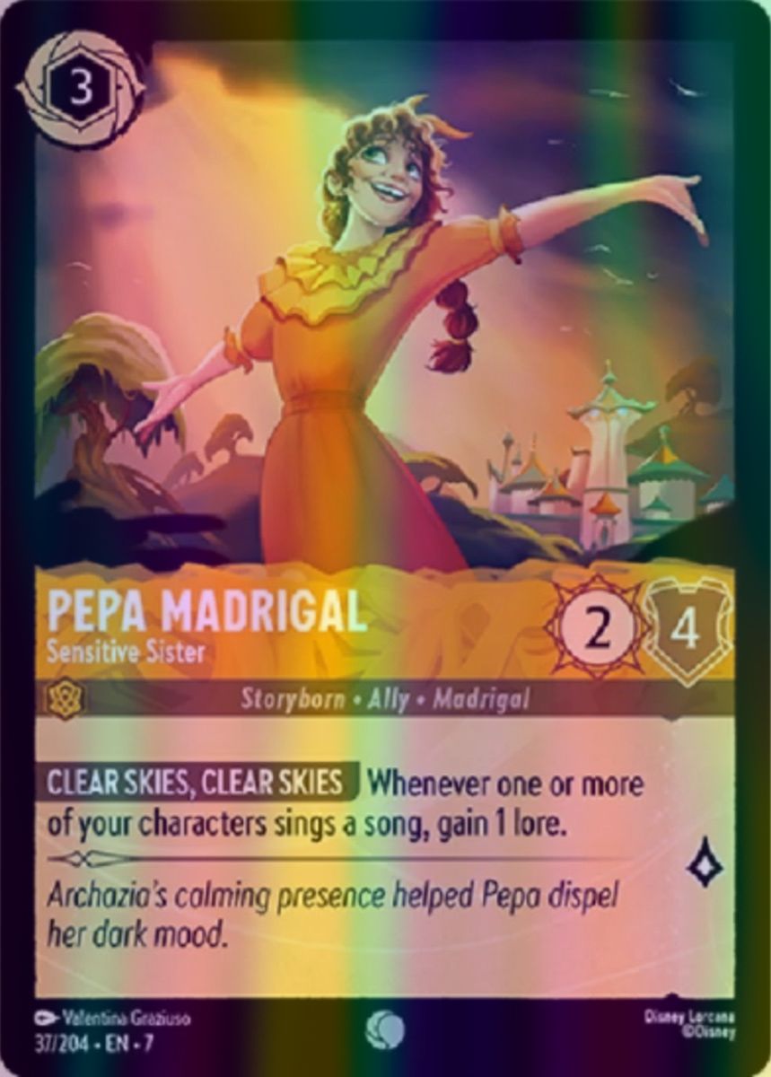 Pepa Madrigal - Sensitive Sister (Archazia's Island - 037/204) Common