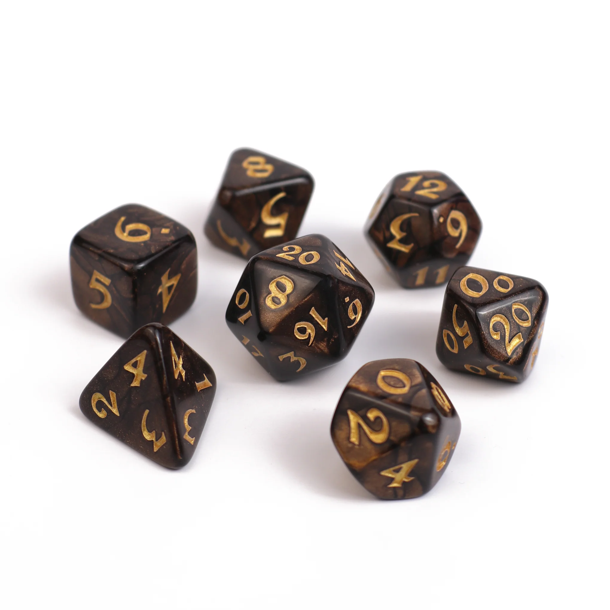 DHD: Recycled Dice - Re-forge (7 poly set)