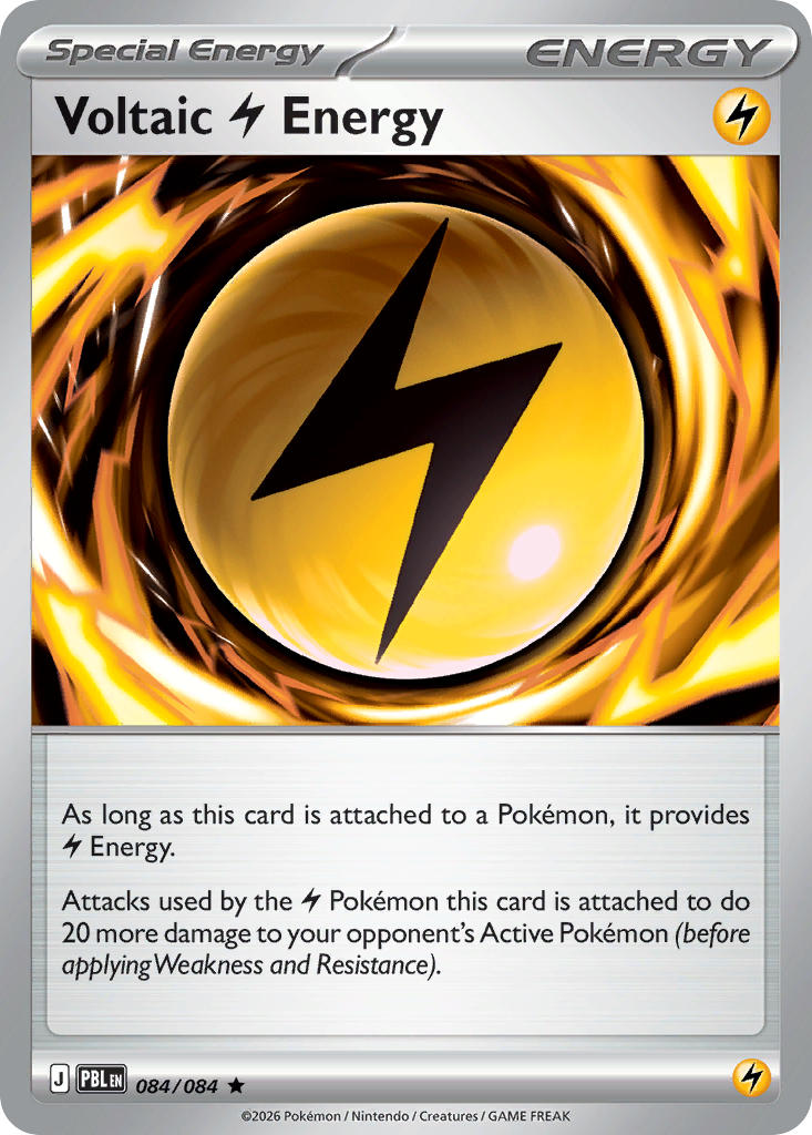 Voltaic Lightning Energy - 084/084 (PBL) Rare