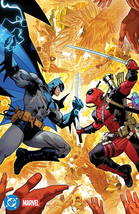 DC MARVEL BATMAN DEADPOOL #1 (ONE SHOT) CVR T DAN MORA FOIL VAR