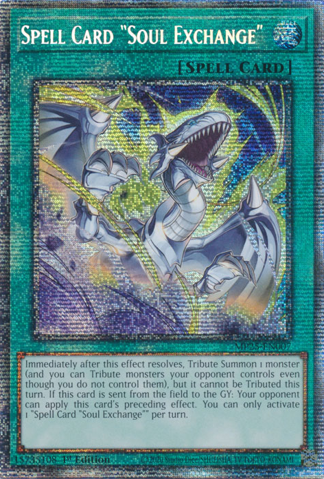Spell Card "Soul Exchange" (MP25-EN007)
