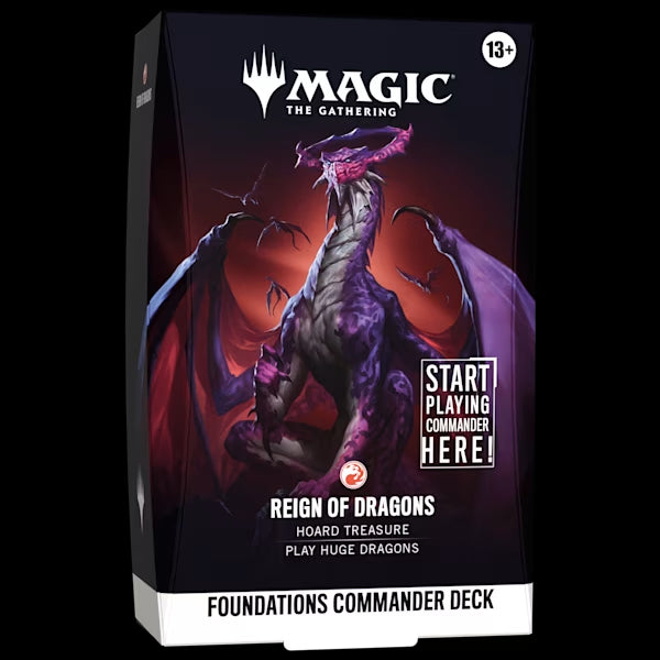 MTG: Foundations - Commander Deck: Reign of Dragons (R)