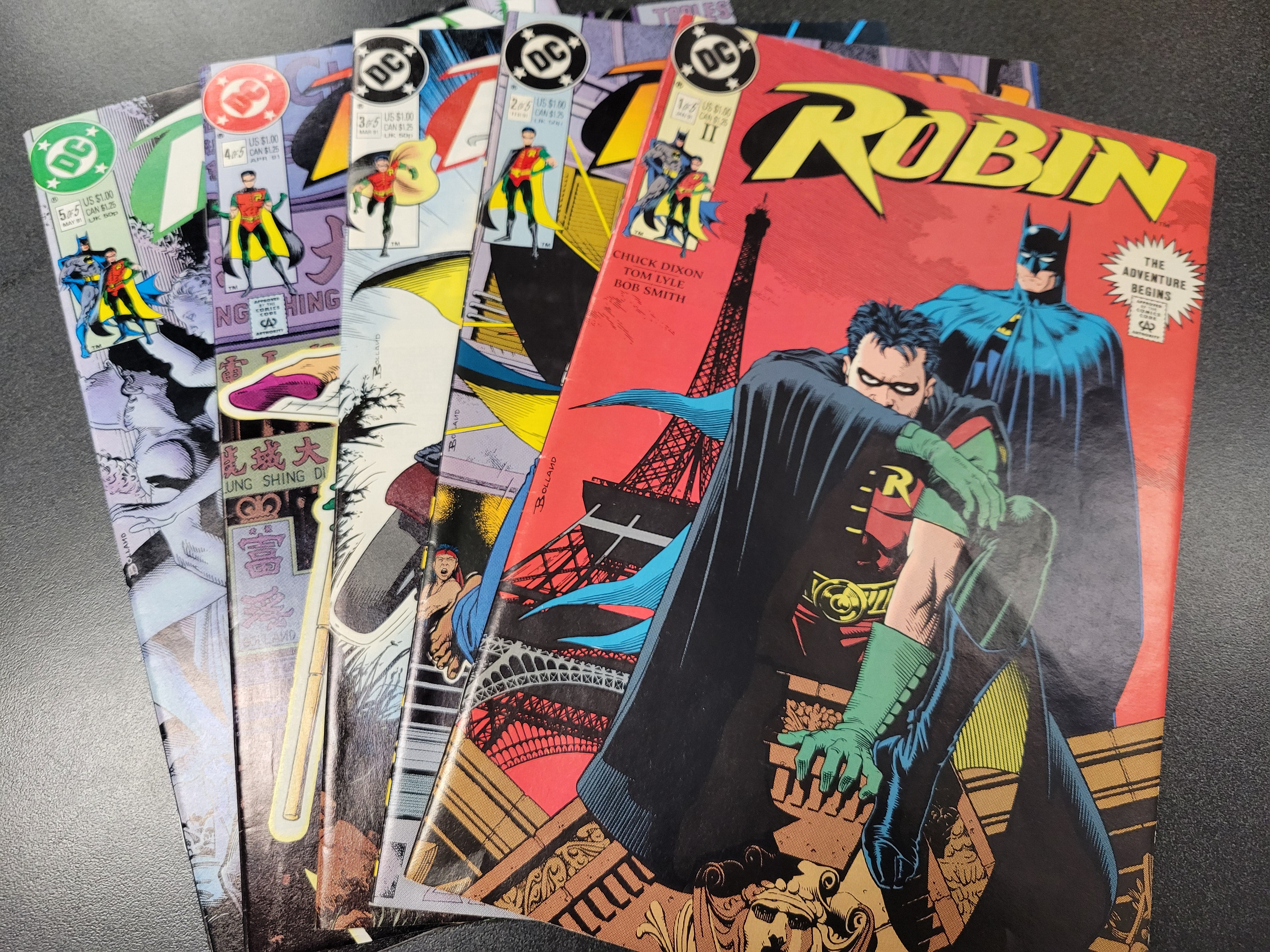 Robin (1991 Series) #1-5 Bundle