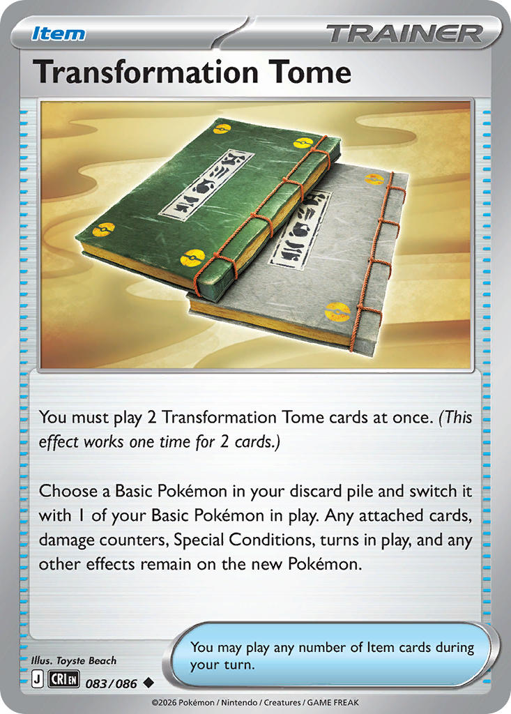Transformation Tome - 083/086 (CRI) Uncommon