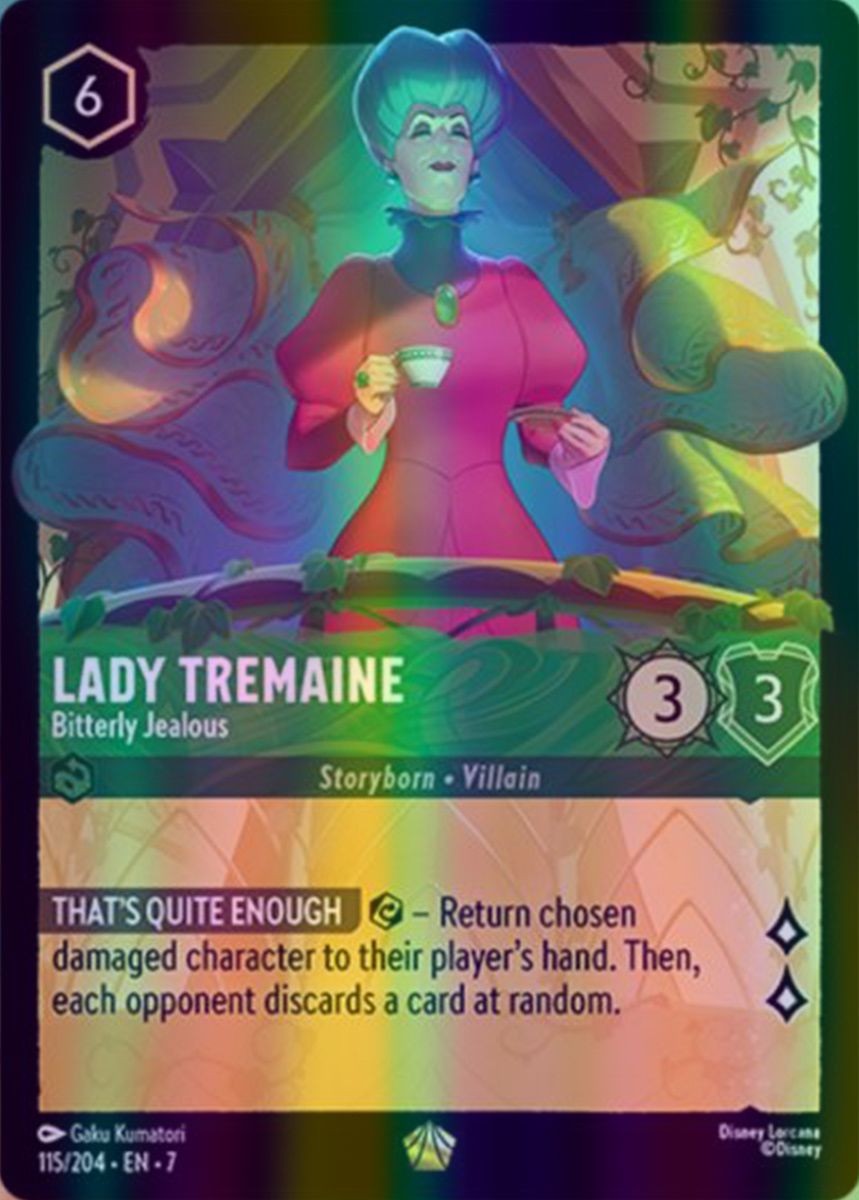 Lady Tremaine - Bitterly Jealous (Archazia's Island - 115/204) Legendary