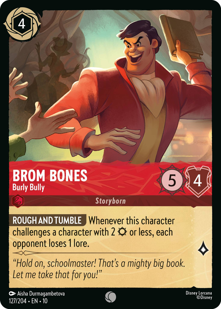 Brom Bones - Burly Bully (127/204 - Whispers in the Well) Common