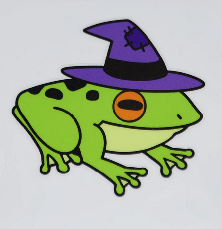 Magical Frog Sticker