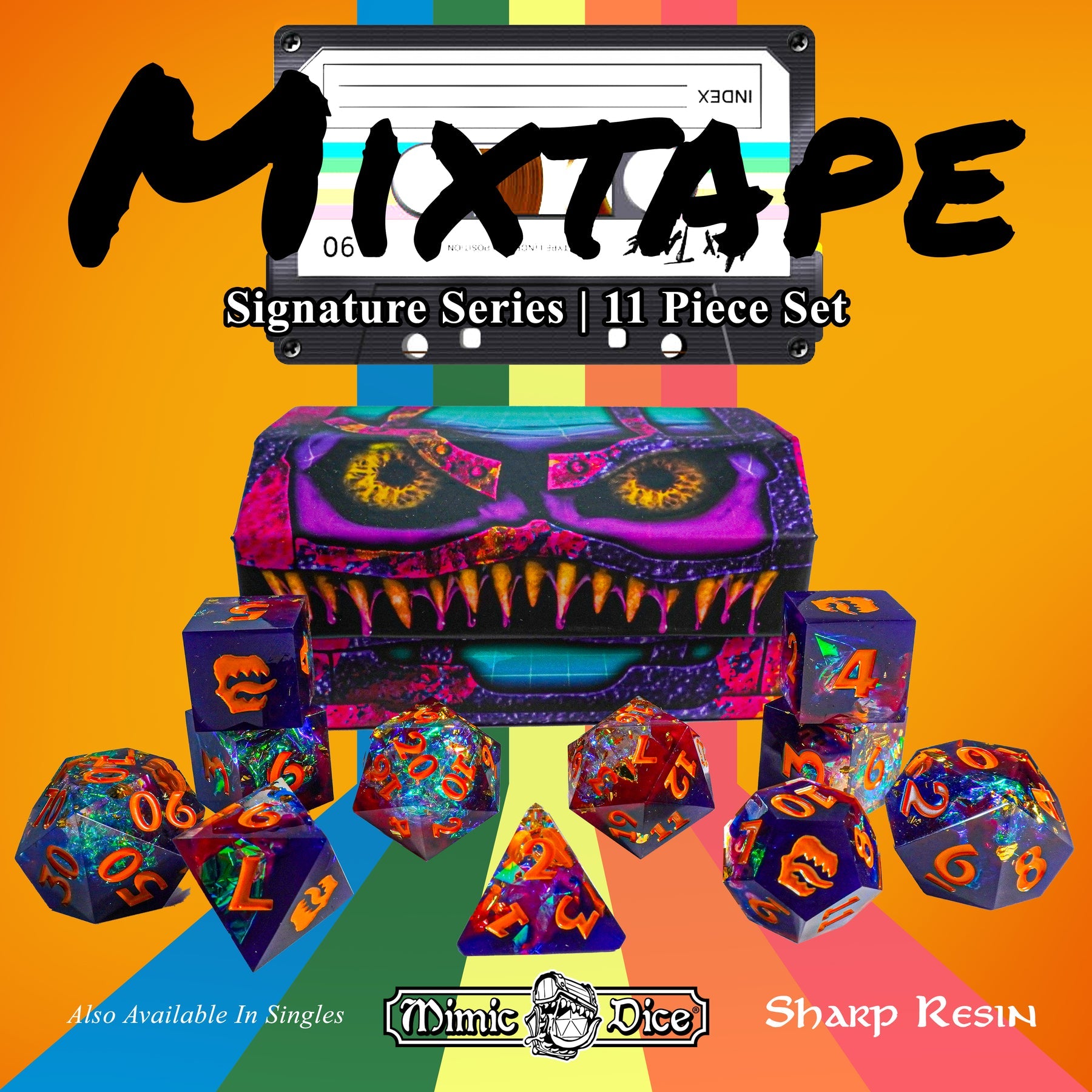 ArcKnight - Mimic Dice - Signature Sharp Resin - Mixtape