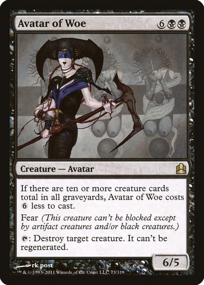 Avatar of Woe (CMD-R) Moderate Play