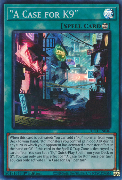 "A Case for K9" (JUSH-EN040)