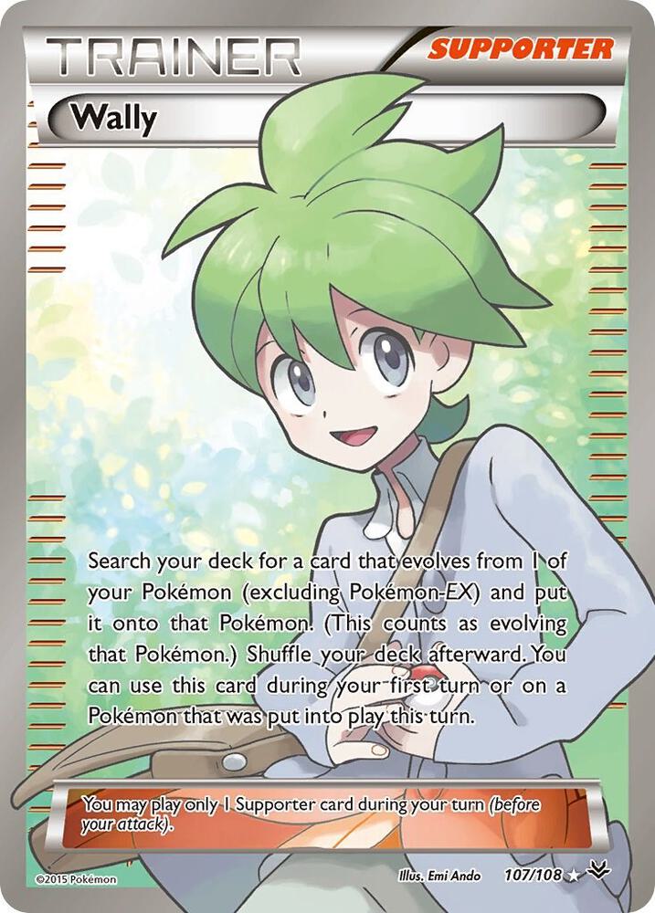 Wally- 107/108 (ROS) Ultra Rare - Damaged Holofoil