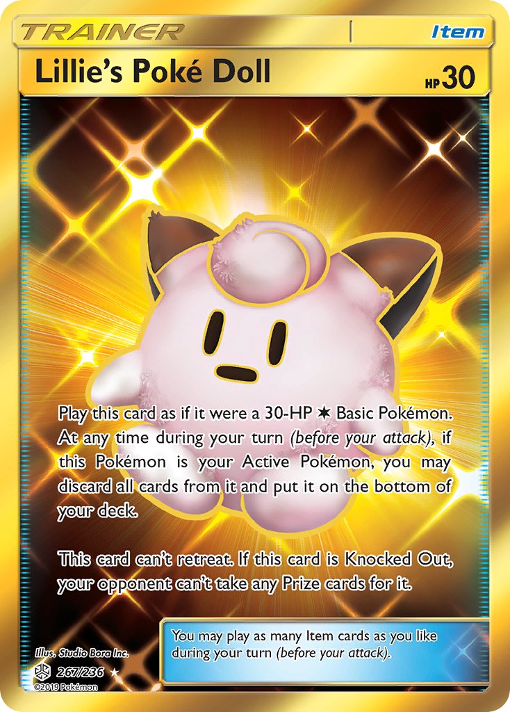 Lillie's Poke Doll - 267/236 (CEC) Secret Rare - Near Mint Holofoil