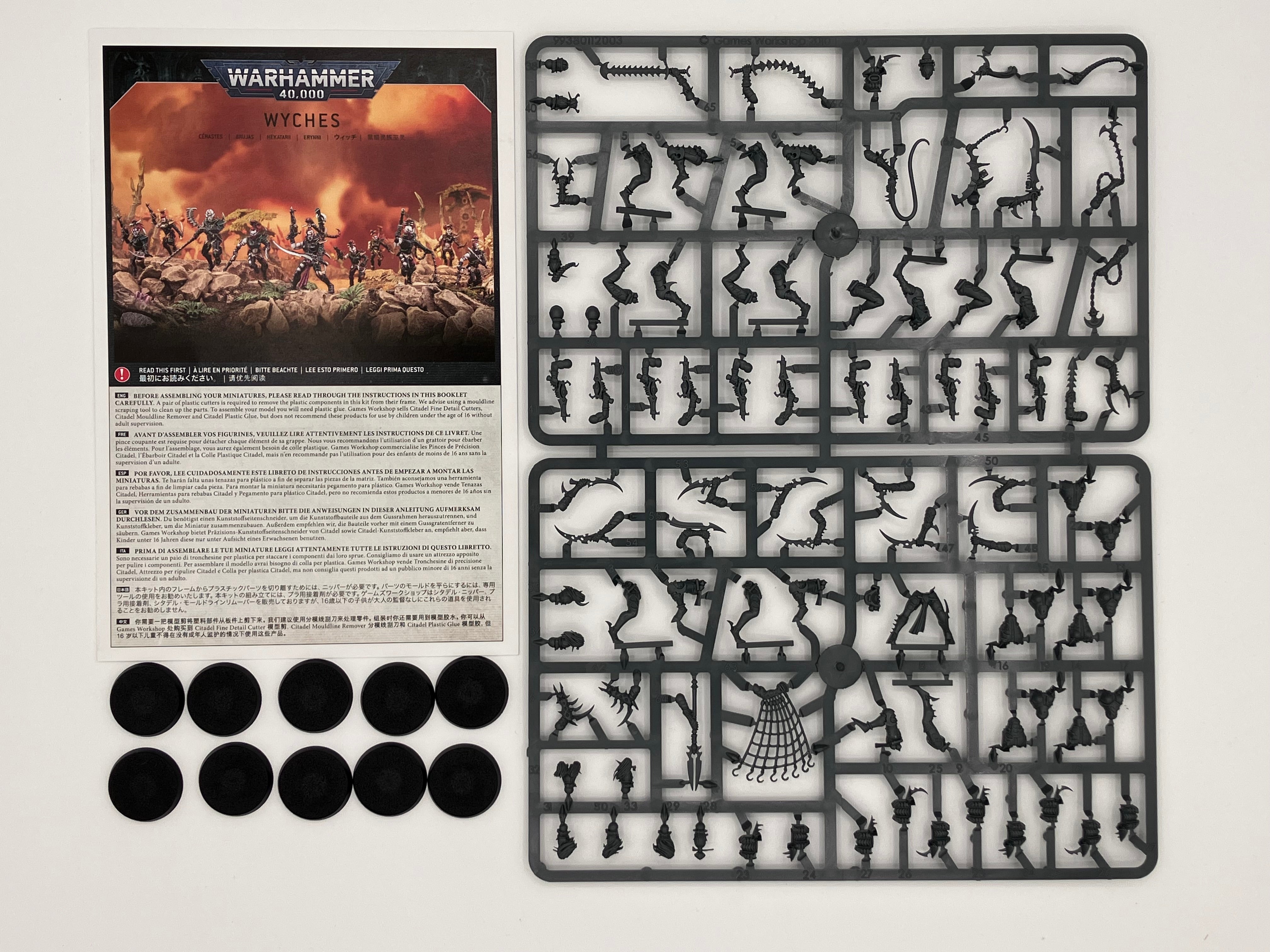 40K: Drukhari - Wyches (NEW ON SPRUE) (USED)