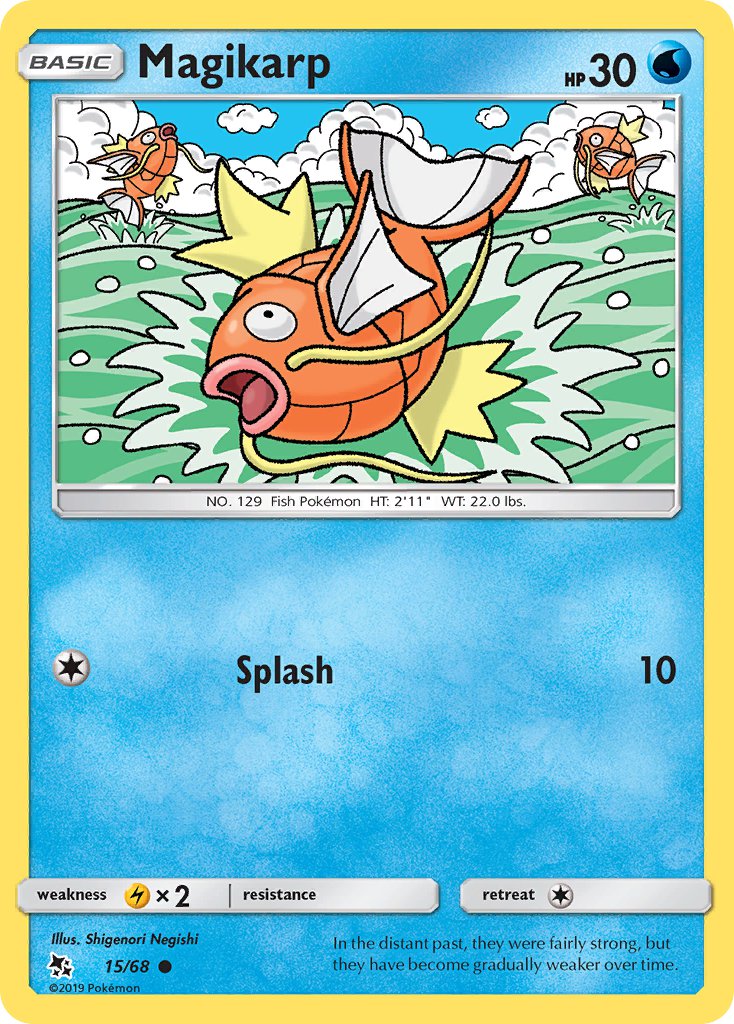 Magikarp - 15/68 (HIF) Common - Near Mint