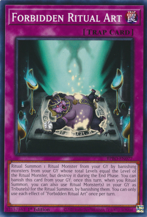 Forbidden Ritual Art (BPRO-EN077)