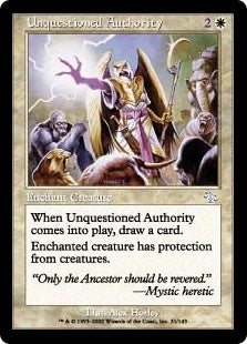 Unquestioned Authority (JUD-U)