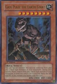Gaia Plate the Earth Giant (ANPR-EN094) Ultra Rare - Light Play Unlimited